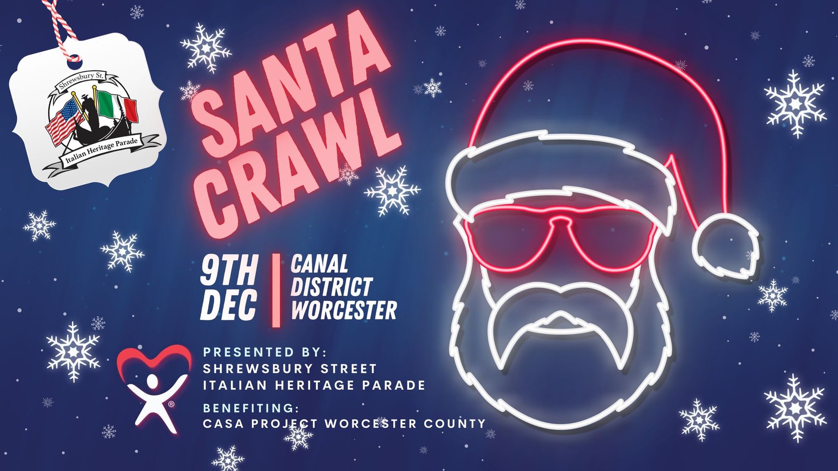 Casa Project Worcester County Presents Santa Crawl 90.5 WICN Public Radio